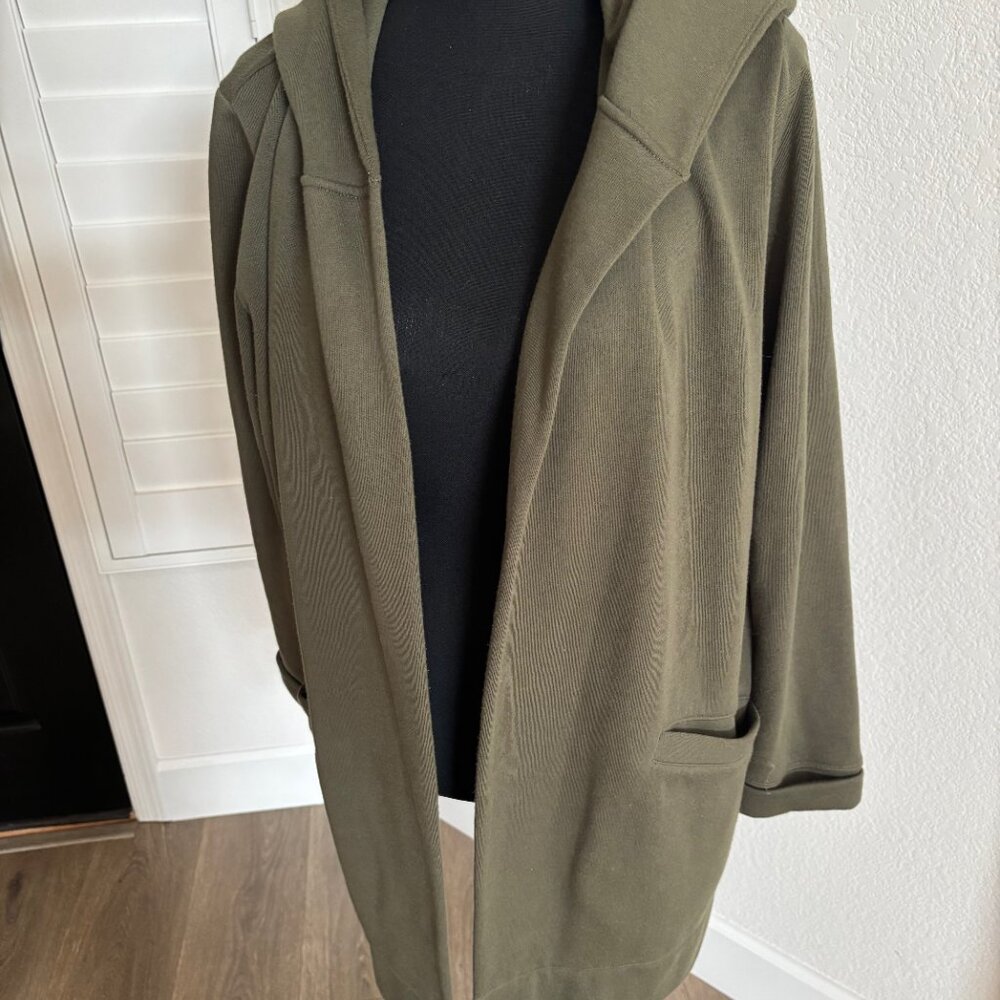 LOFT oversized hooded cardigan